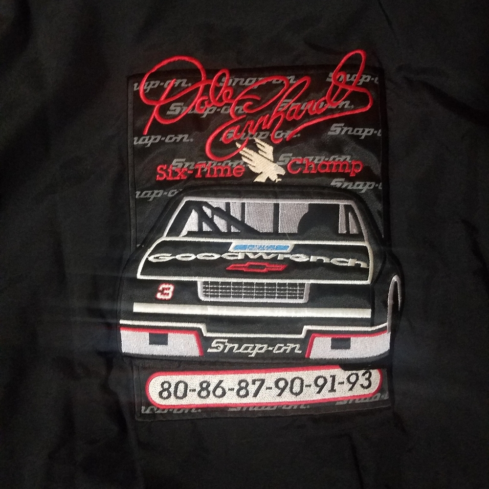 Vintage 90s Dale Earnhardt Snap On Jacket. Size L